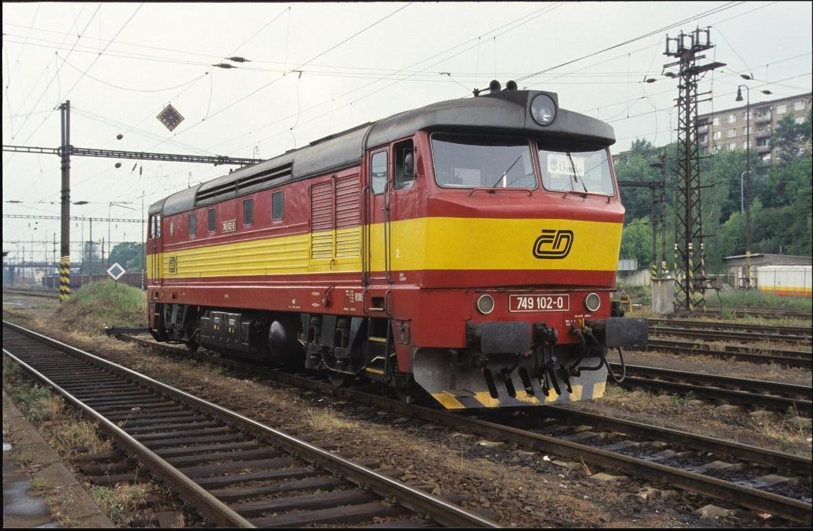 Lokomotiva řady 749, přezdívaná „Bardotka“